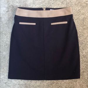 WORTHINGTON Navy Skirt Sz 8